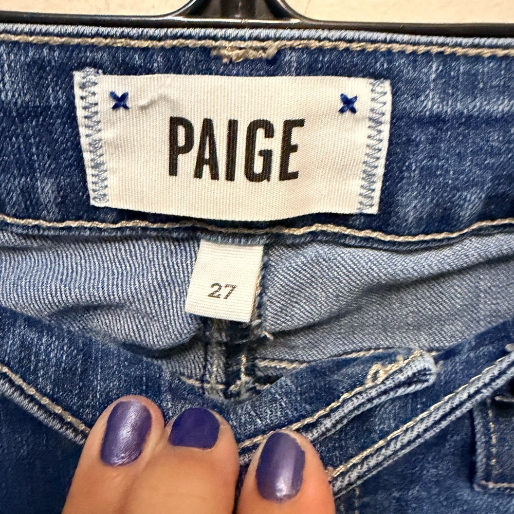 ANTHROPOLOGIE PAIGE Skyline Ankle Peg Skinny Jeans - Picture 5 of 8